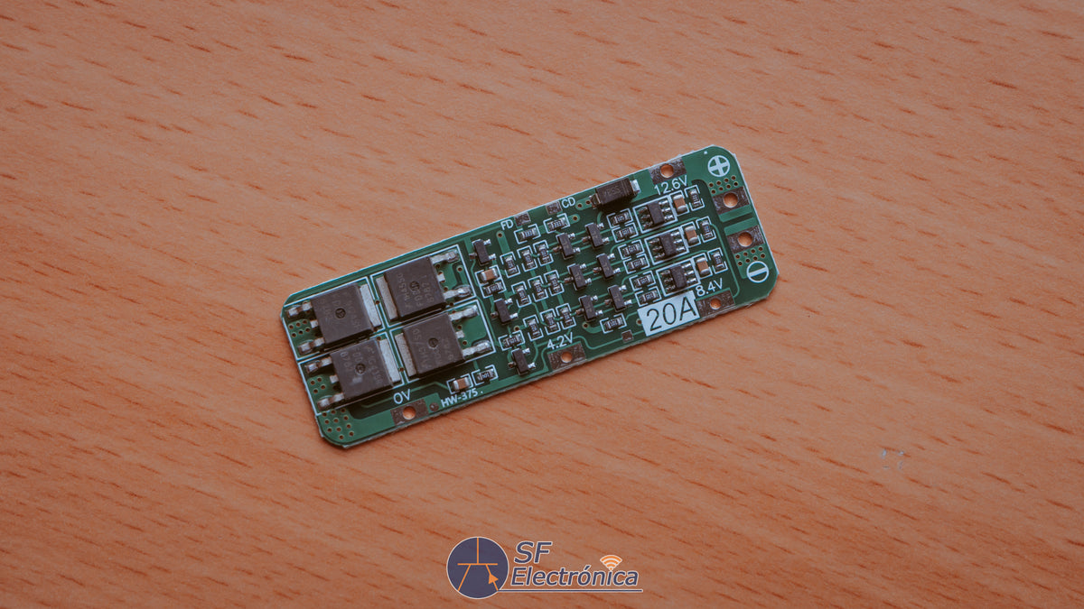MODULO BMS 18650 12.6V 3S