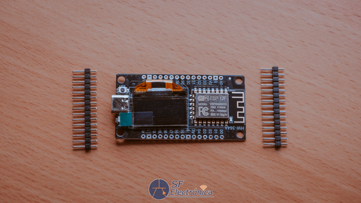 MODULO ESP8266 PANTALLA OLED 0,96" USB-C