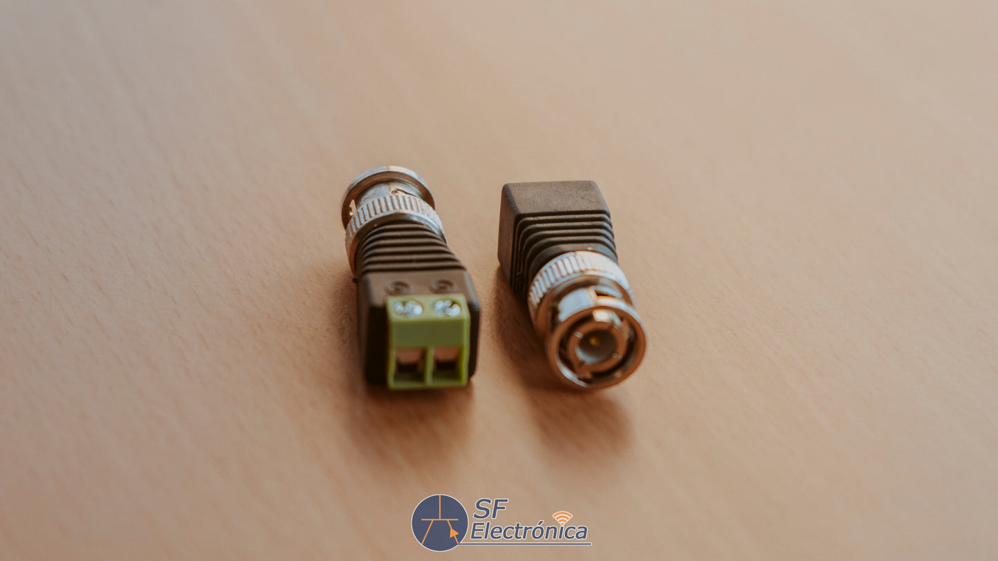 BALUN VIDEO HD BNC MACHO