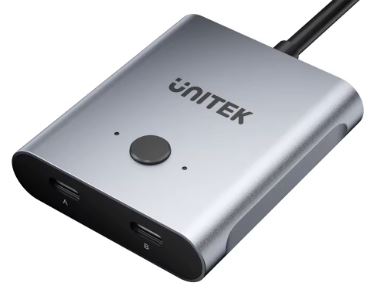 HUB CONMUTADOR KVM USB-C