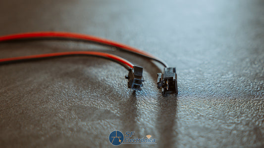 CONECTOR 2 PINES MACHO/HEMBRA