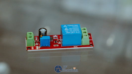 MODULO TEMPORIZADOR AJUSTABLE DC 12V