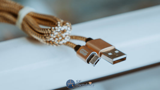 CABLE MICRO USB TRENZADO 1M