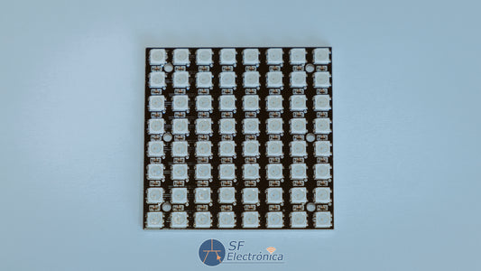 LED SMD 5050 RGB 8X8 WS2812
