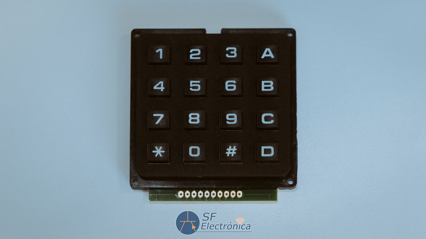 TECLADO NUMERICO MATRIZ