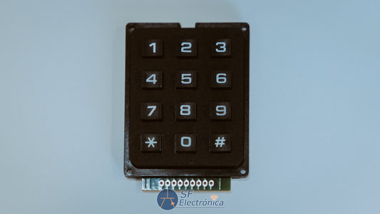 TECLADO NUMERICO MATRIZ