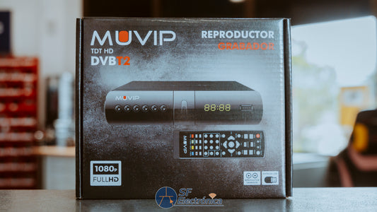 TDT HD REPRODUCTOR-GRABADOR DVB-T2 MUVIP