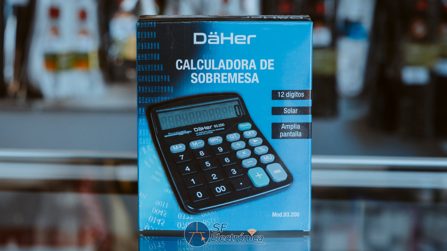 CALCULADORA SOBREMESA