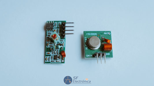 MODULO TRANSMISOR RECEPTOR RF 433MHZ 5V CC