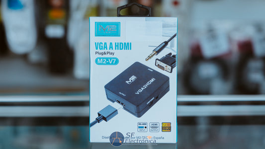 CONVERTIDOR VGA+AUDIO/HDMI