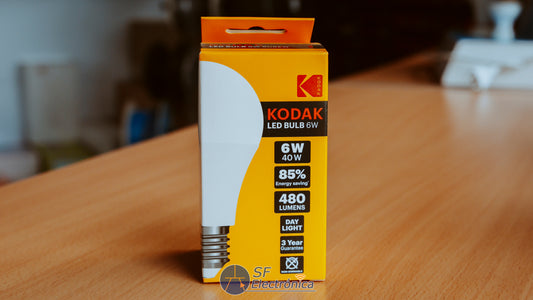 BOMBILLA LED KODAK A60 E27 DIA 6W