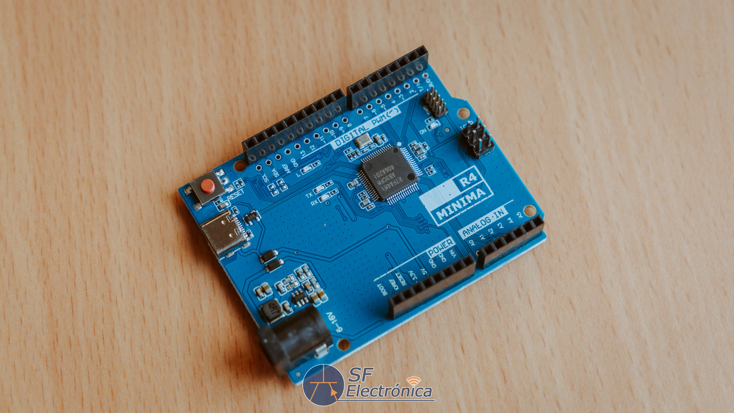 PLACA COMPATIBLE PARA ARDUINO UNO R4