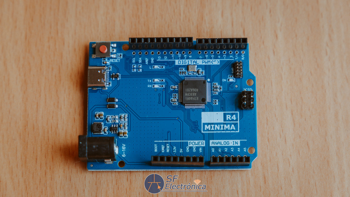 PLACA COMPATIBLE PARA ARDUINO UNO R4