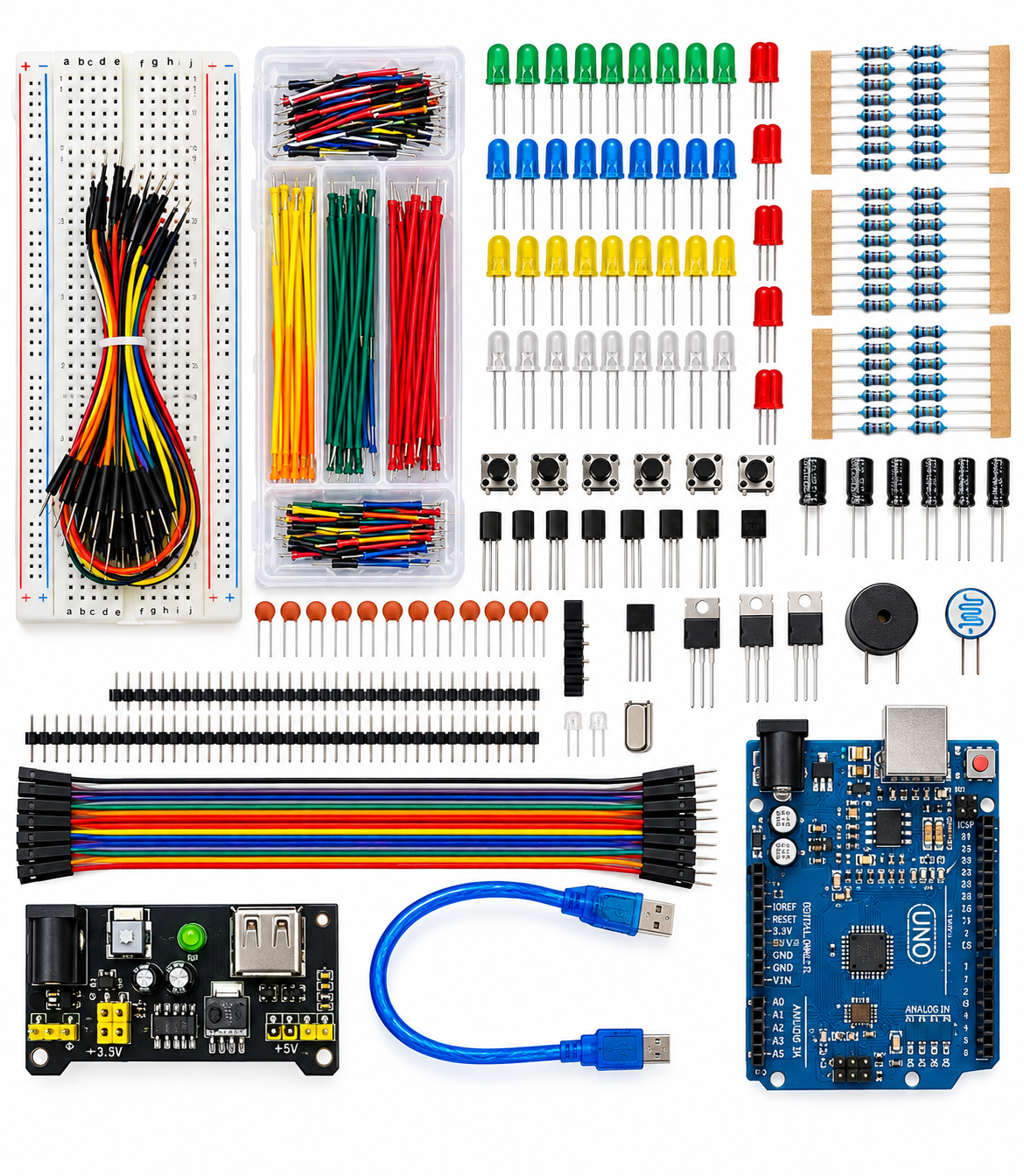 KIT INICIACION ELECTRONICA BASICO