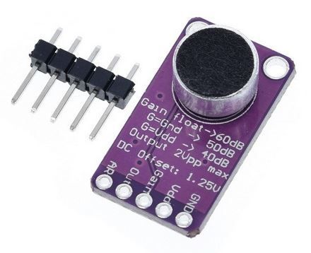 MODULO SENSOR AMPLIFICADOR MICROFONO MAX9814