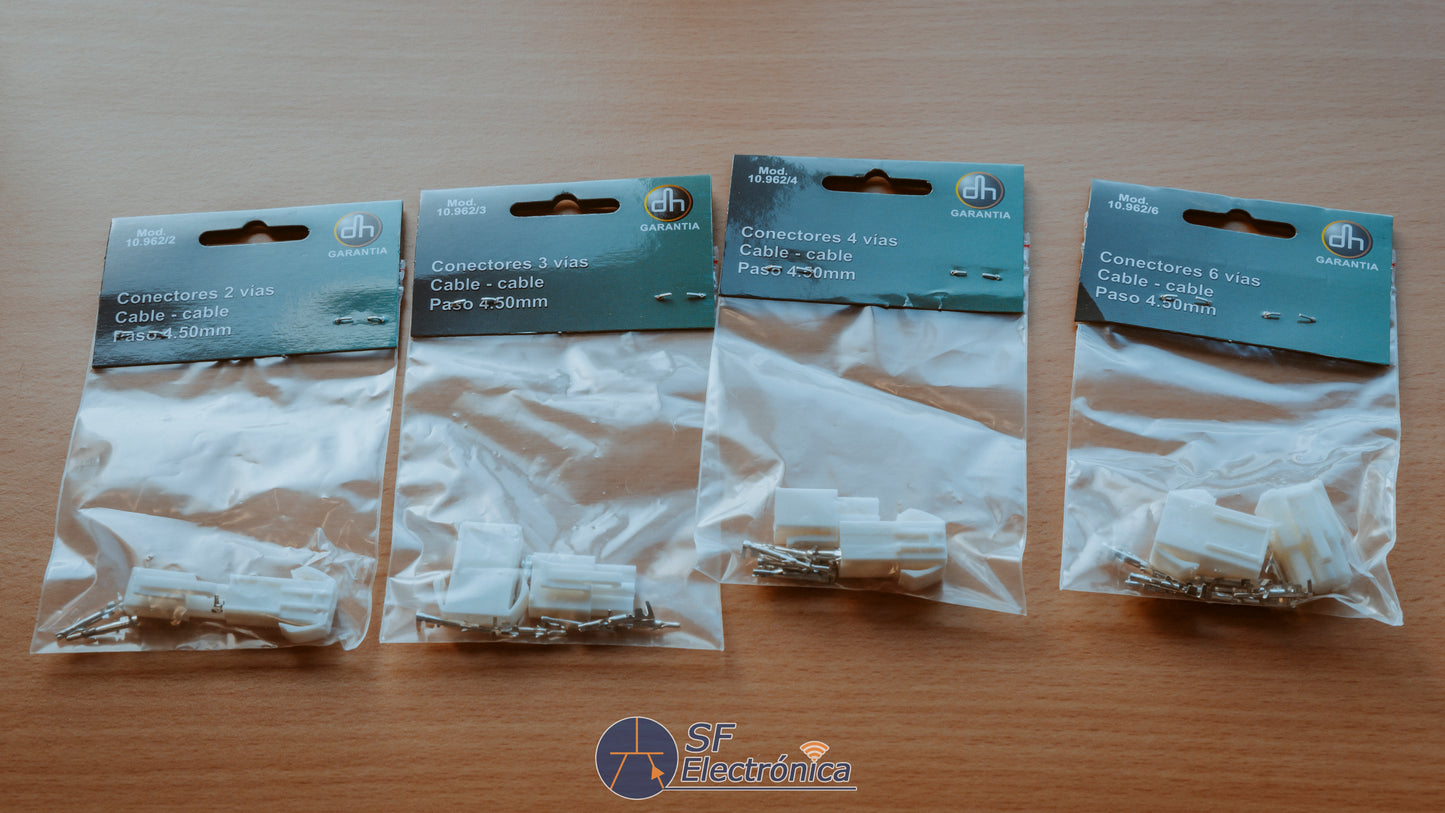 CONECTORES CABLE 4.50MM
