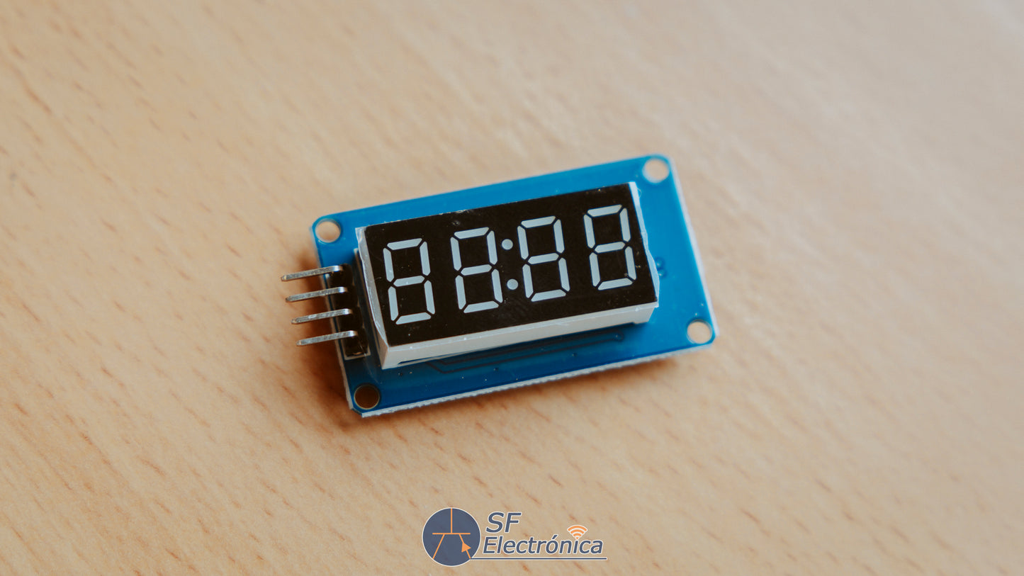 MÓDULO DISPLAY 4 DÍGITOS PCB
