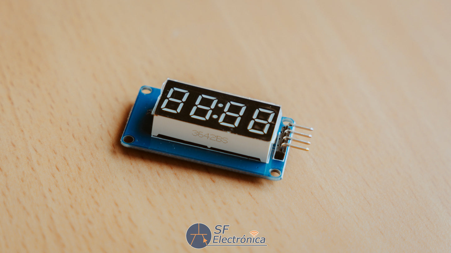 MÓDULO DISPLAY 4 DÍGITOS PCB