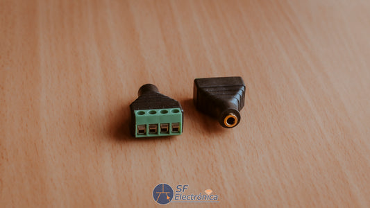 CONECTOR AUDIO ESTEREO 3.5MM