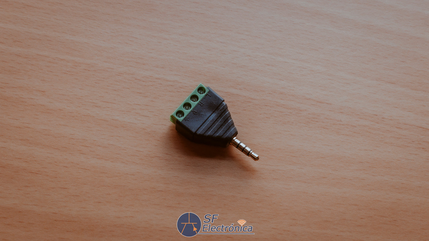 CONECTOR AUDIO ESTEREO 3.5MM