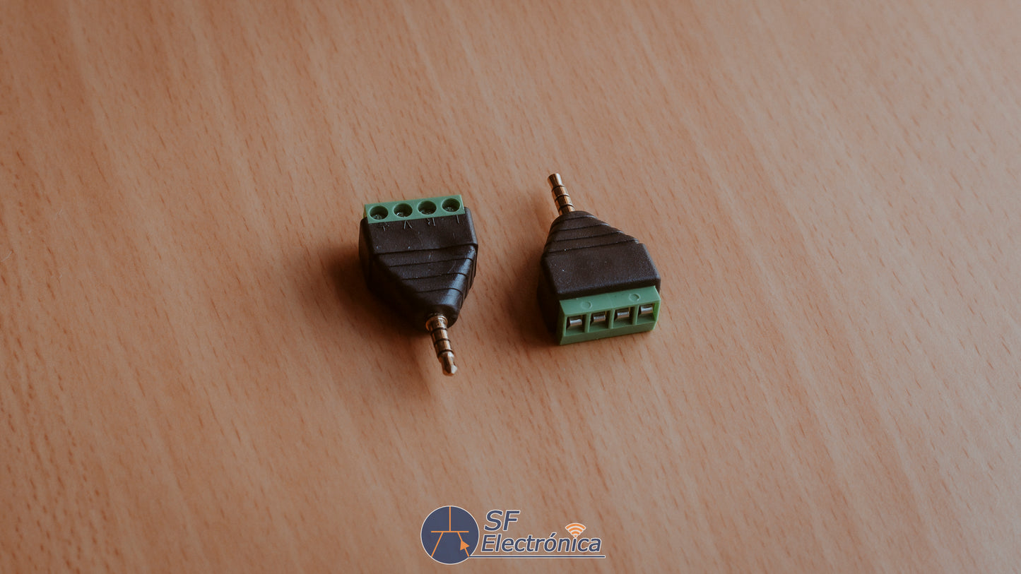 CONECTOR AUDIO ESTEREO 3.5MM