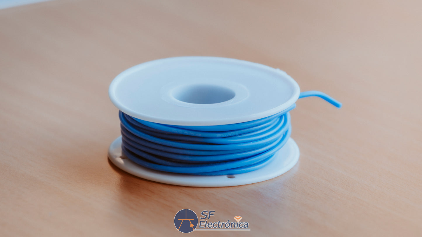 CABLE SILICONA FLEXIBLE 20AWG