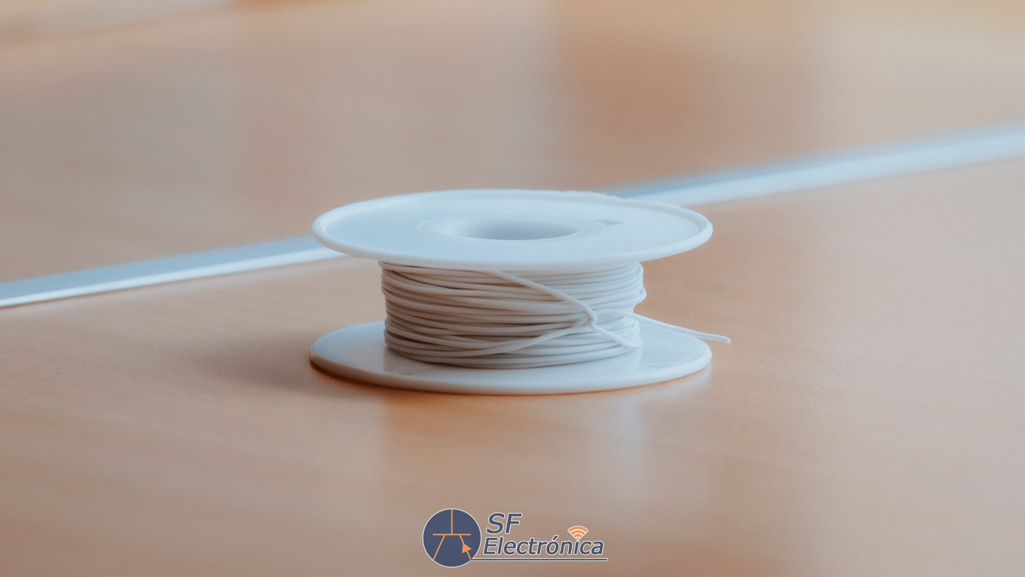 CABLE SILICONA FLEXIBLE 30AWG