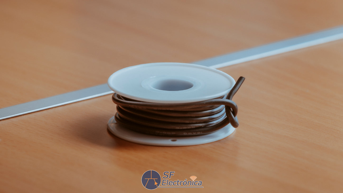 CABLE SILICONA FLEXIBLE 16AWG