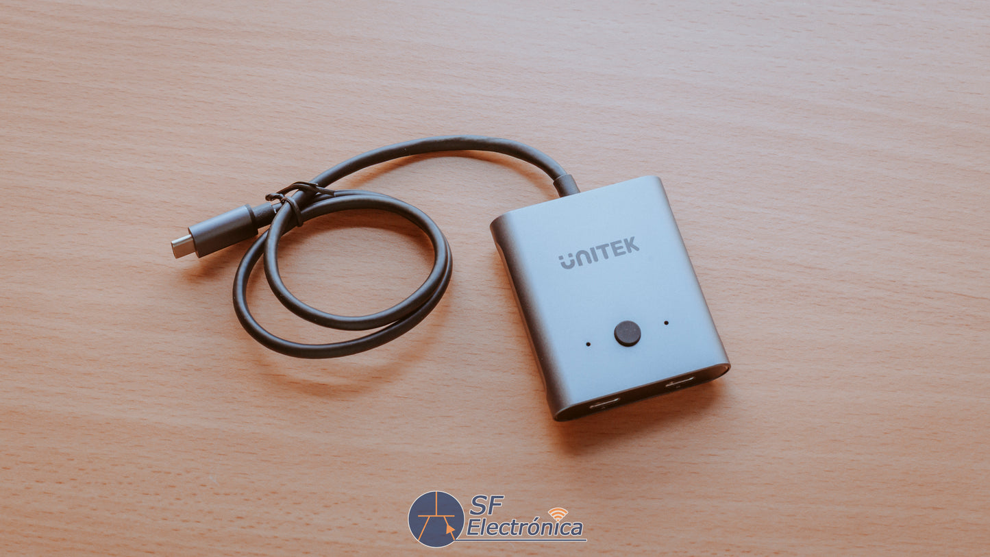 HUB CONMUTADOR KVM USB-C