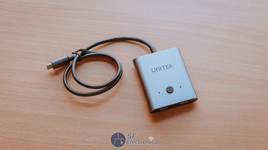 HUB CONMUTADOR KVM USB-C