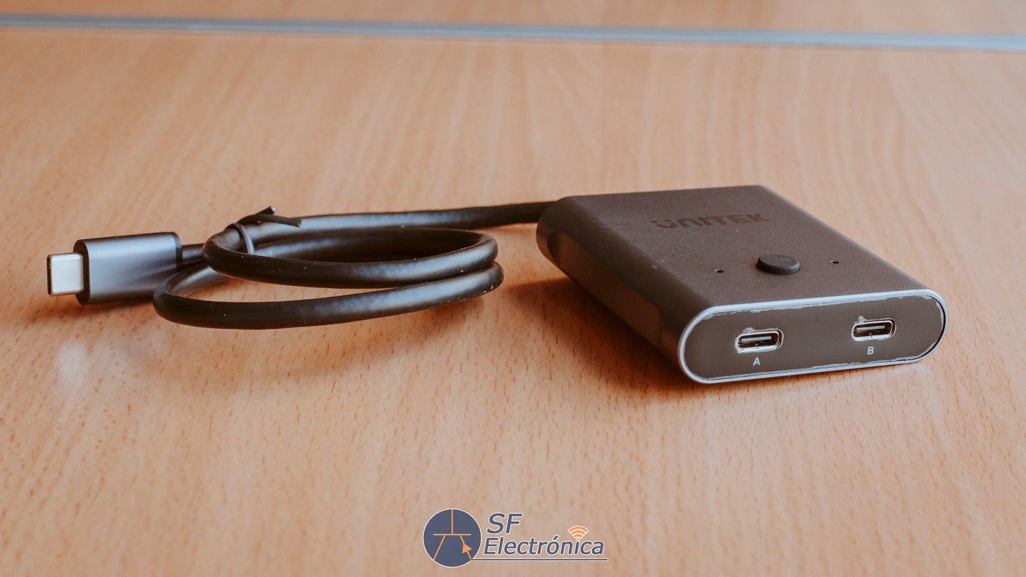 HUB CONMUTADOR KVM USB-C