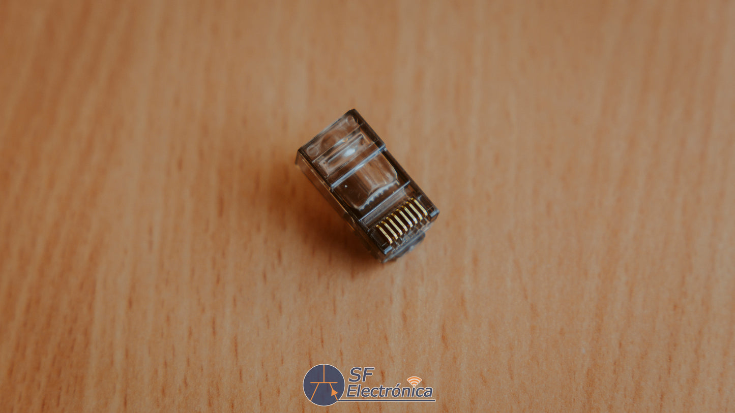 CONECTOR DE PASO RJ45 CAT6A