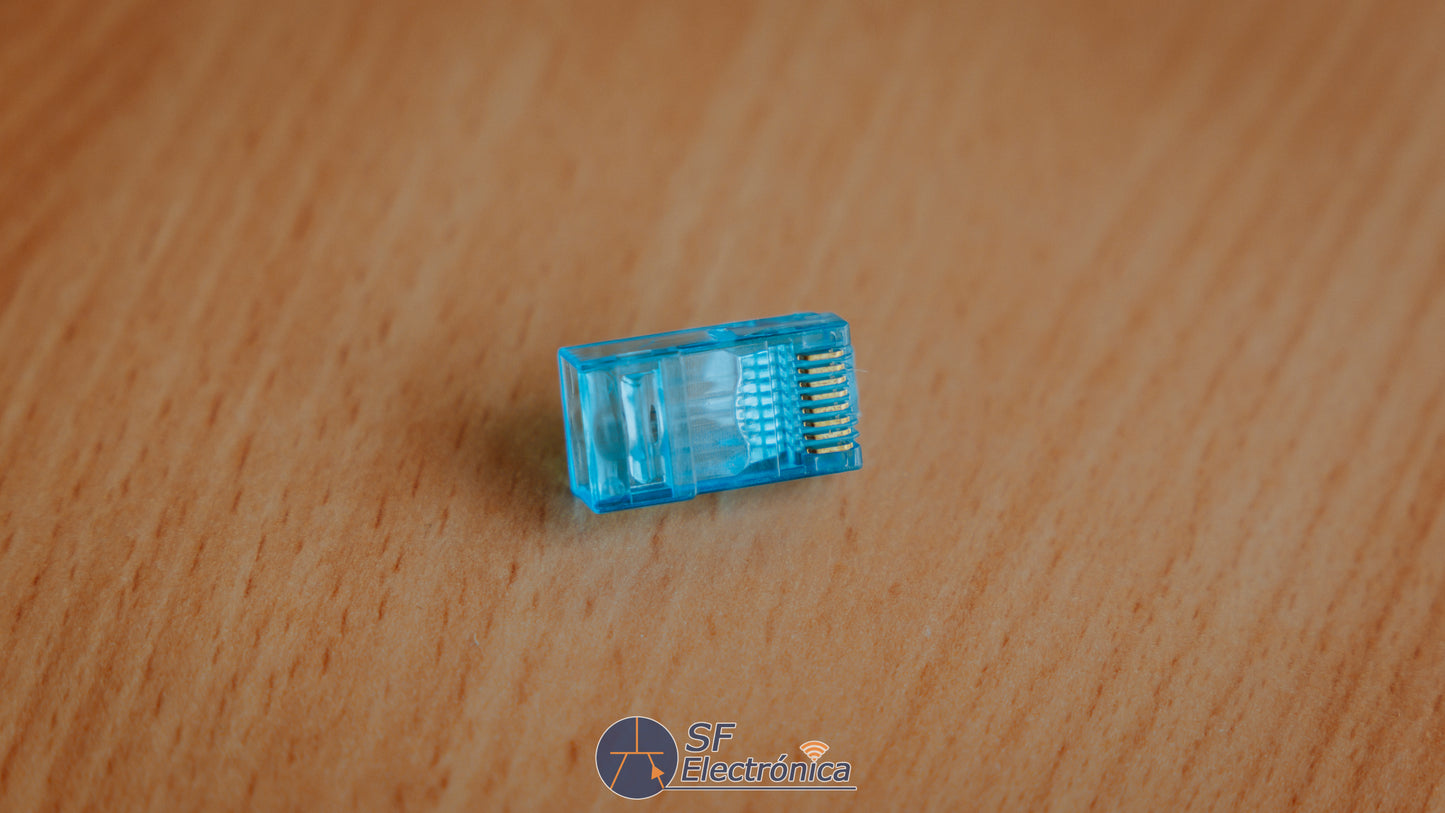 CONECTOR DE PASO RJ45 CAT6A