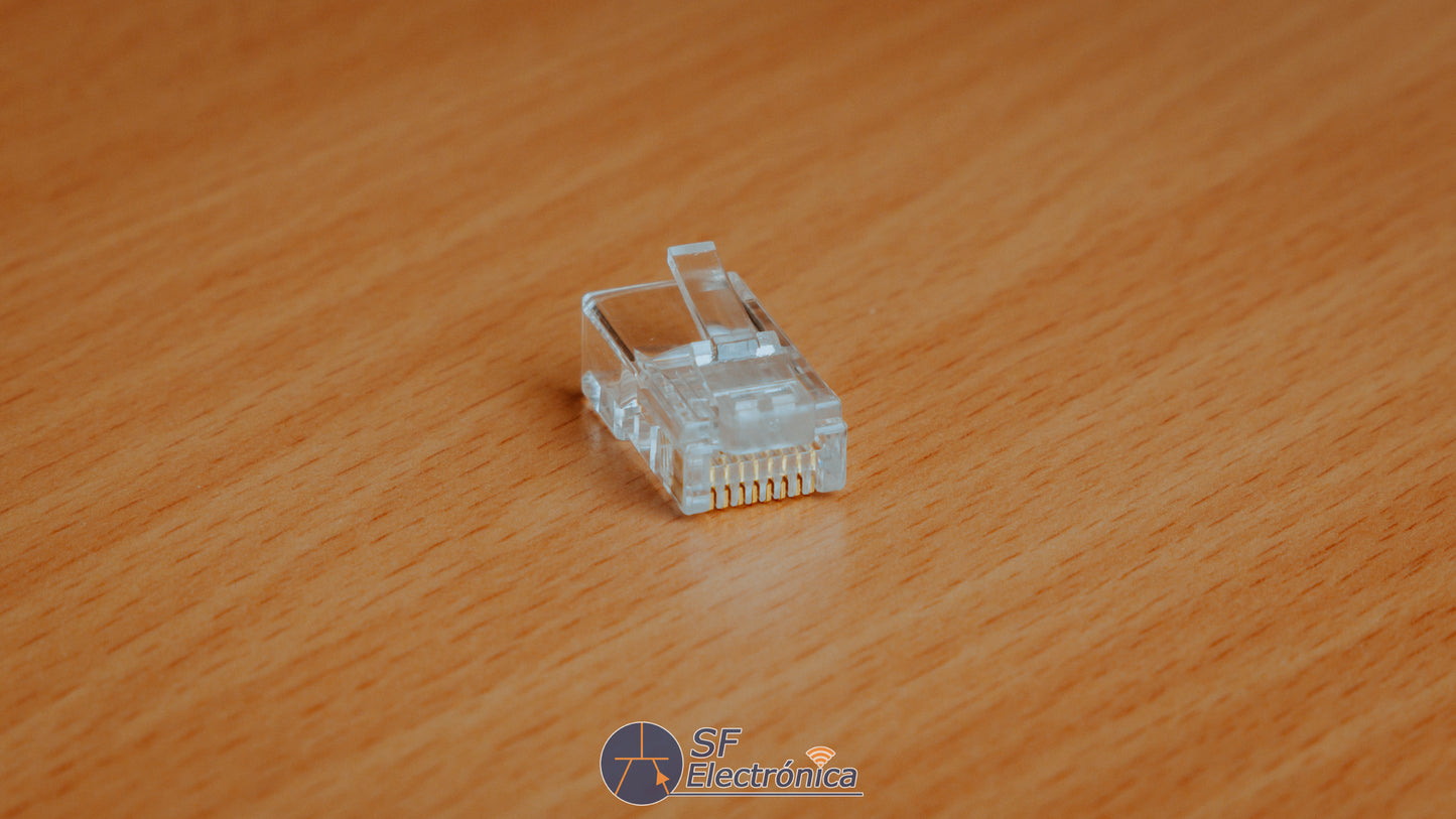 CONECTOR DE PASO RJ45 CAT6A