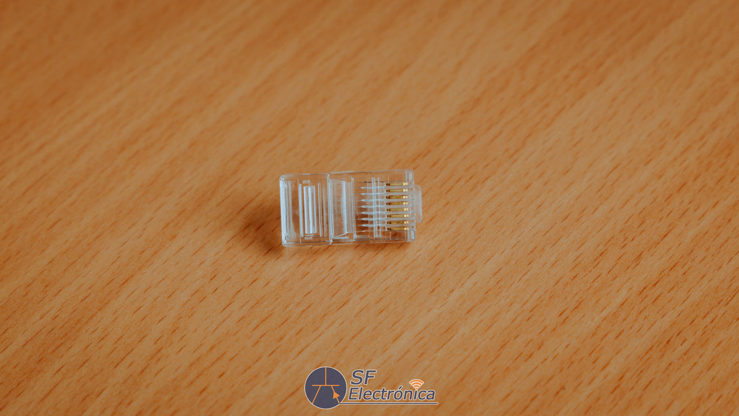 CONECTOR DE PASO RJ45 CAT6A