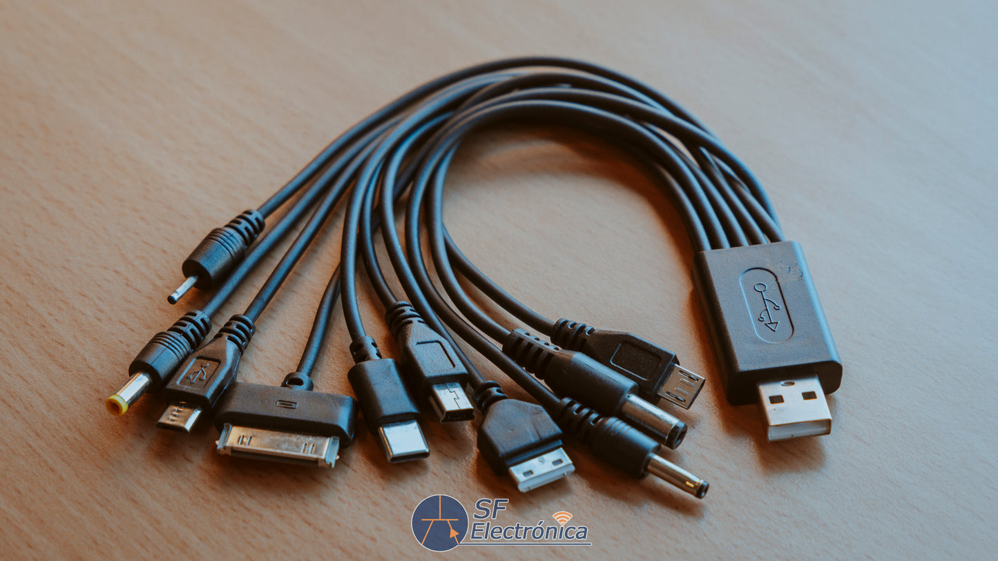 CABLE USB 10 EN 1