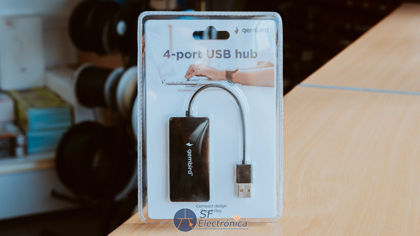 HUB USB 4 PUERTOS