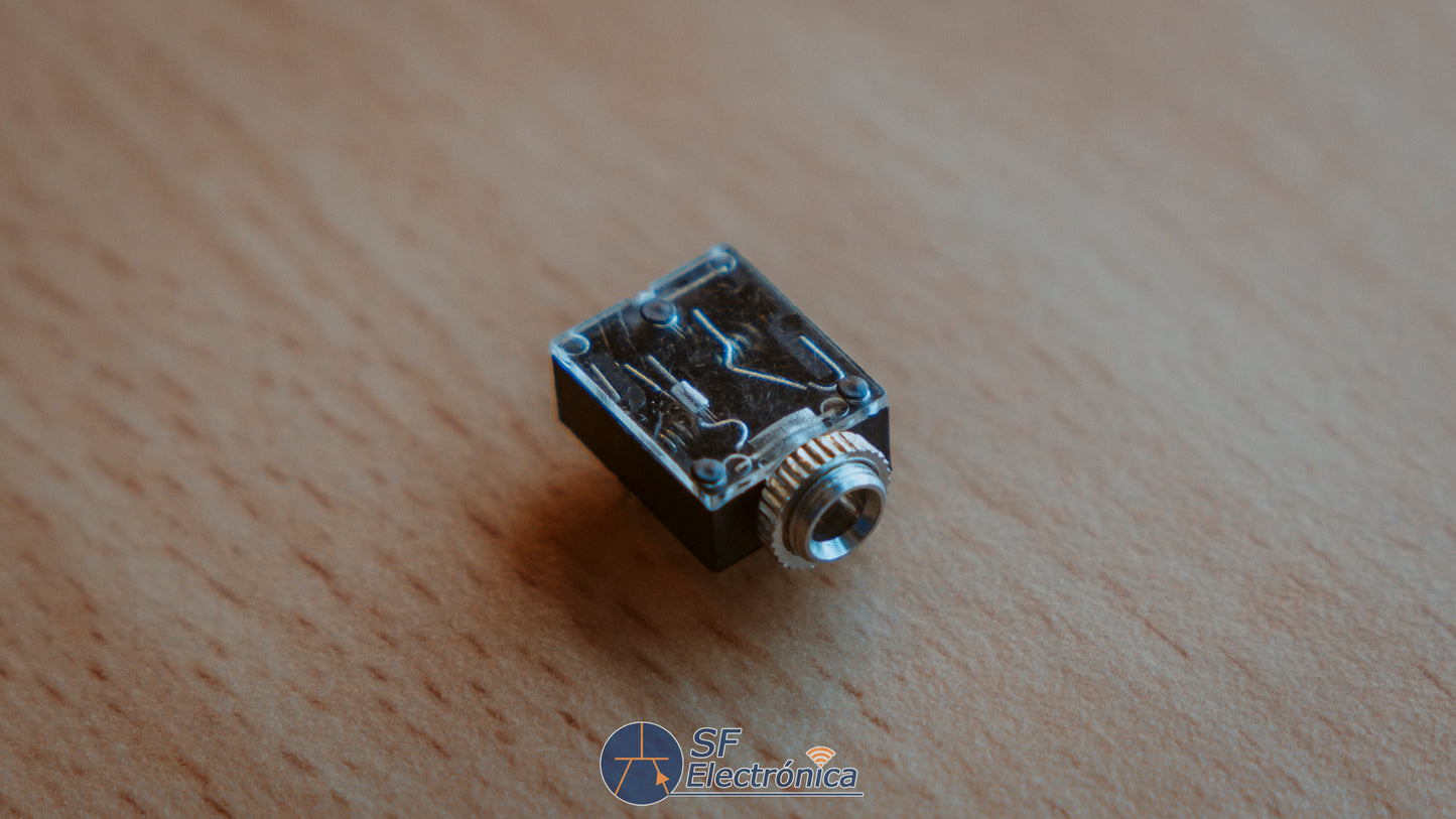 CONECTOR JACK 3,5MM HEMBRA SOLDAR