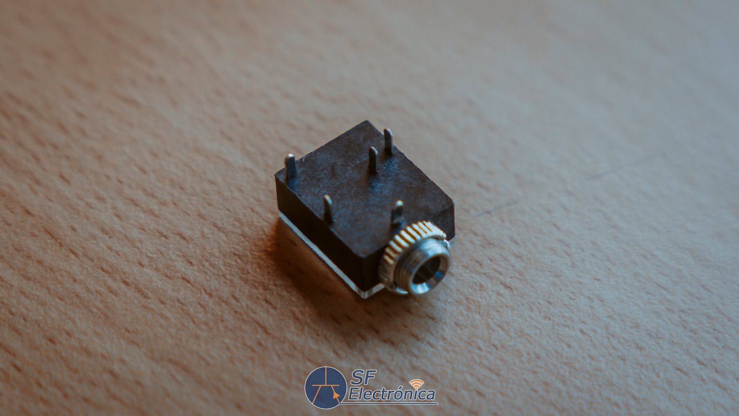 CONECTOR JACK 3,5MM HEMBRA SOLDAR