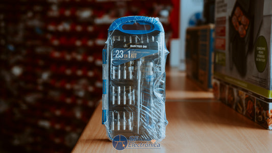 KIT 23 PIEZAS PUNTAS DESTORNILLADOR PRECISION