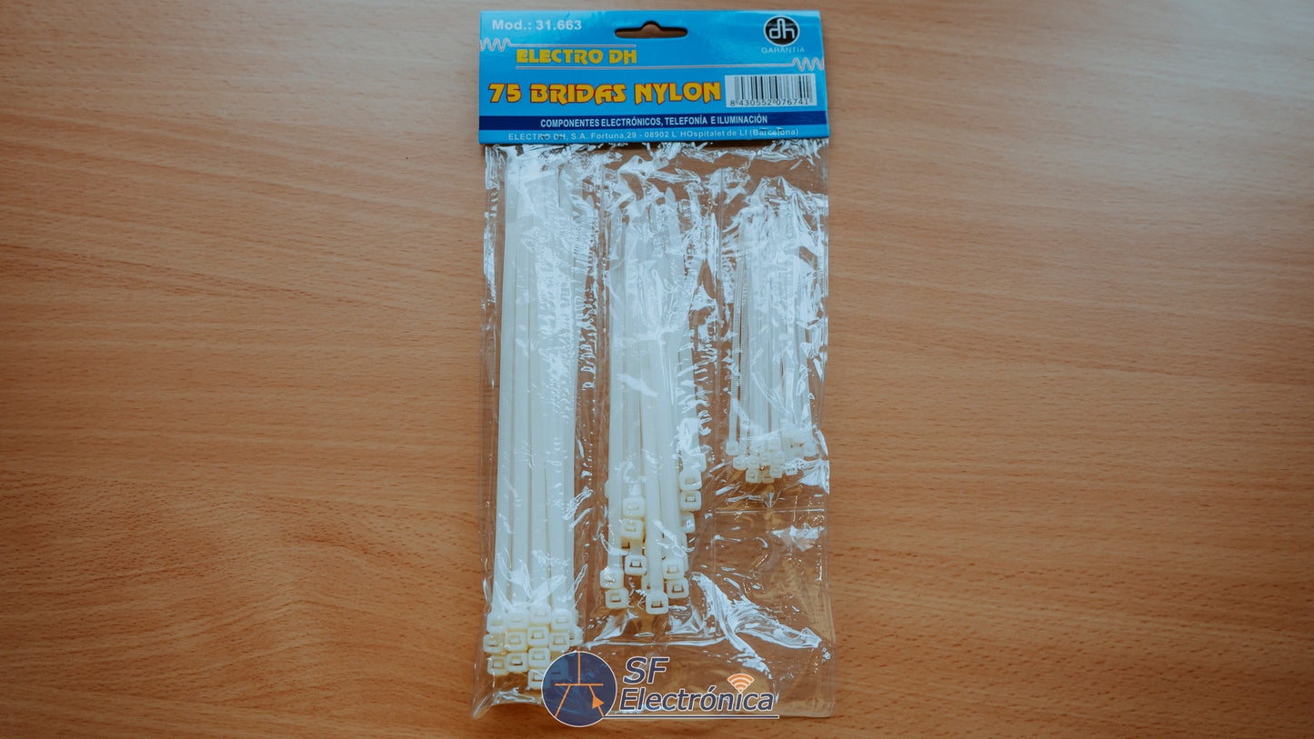 KIT SURTIDO BRIDAS 75 PIEZAS