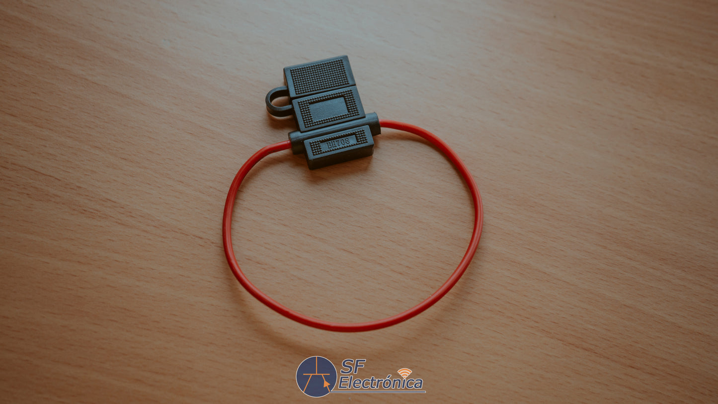 PORTAFUSIBLE AUTOMOVIL TIPO LAMINA