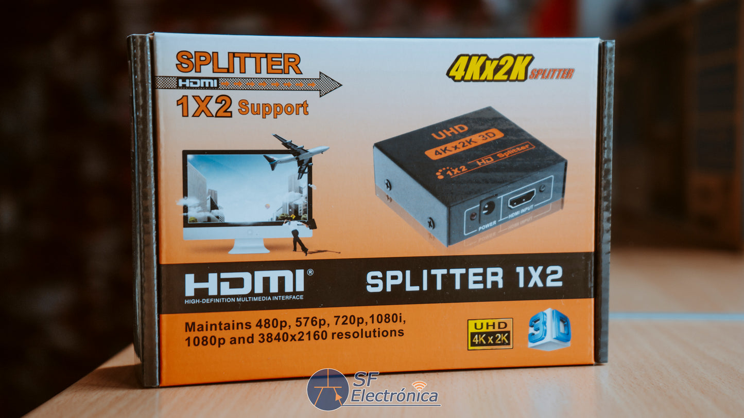 SPLITTER HDMI 1X2