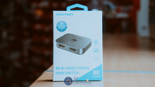 SWITCH/SPLITTER BIDIRECCIONAL 2EN1 USB-C