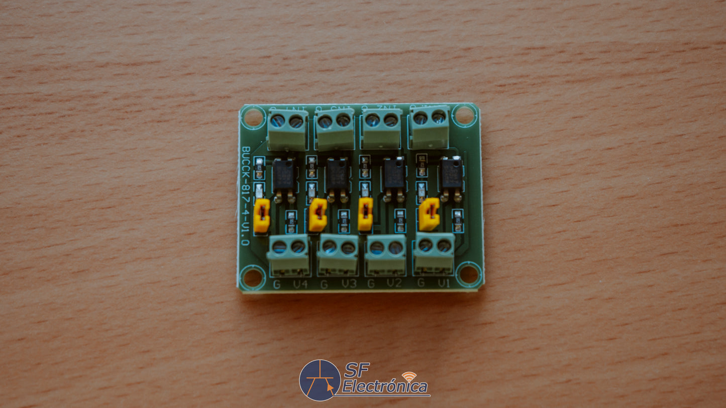 MODULO OPTOACOPLADOR