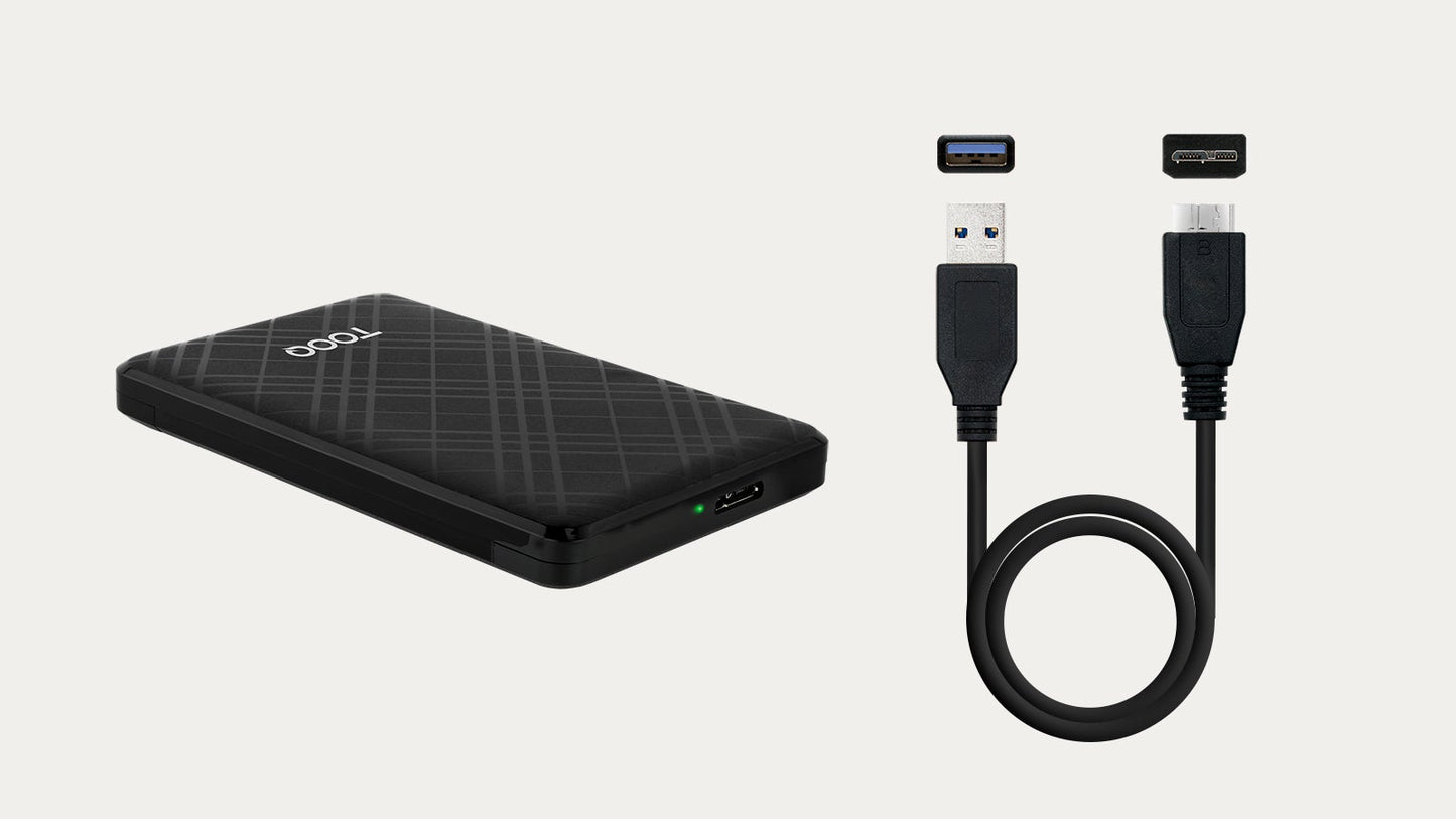 CAJA EXTERNA 2.5" SSD SATA USB 3.1