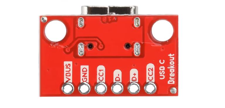 MODULO PLACA CONECTOR USB-C HEMBRA