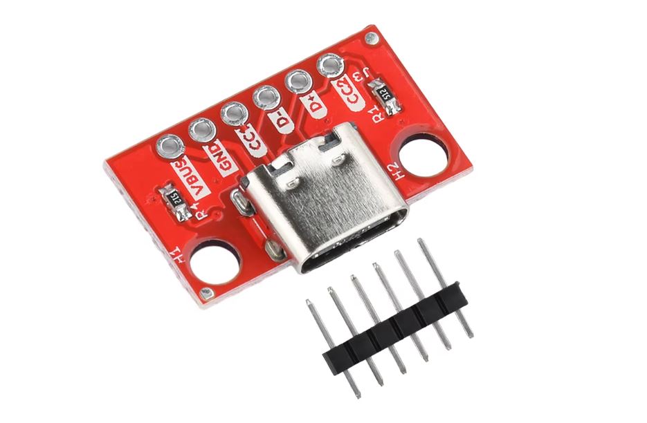 MODULO PLACA CONECTOR USB-C HEMBRA