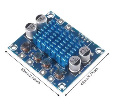 MODULO PLACA AMPLIFICADORA POTENCIA 30W 2 CANALES