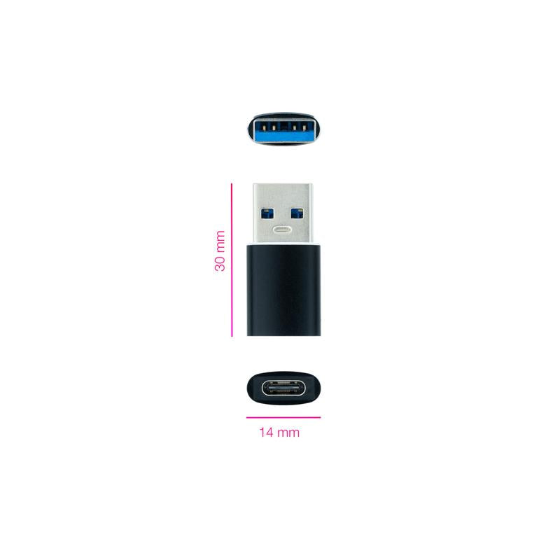 ADAPTADOR  USB- 3.1 A USB-C